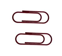 2 pièces trombones de dessin animé de conception de forme créative pince de signets de bureaux multicolores pour l ' organisation de fichiers projets d ' artisanat pinces de porte-fichiers