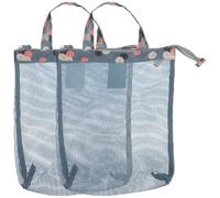 2 Pièces Trousse de Toilette Créative Bleue en Oxford Cloth | Super Légère, Rangement Maquillage et Cosmétiques, Format Zippé Pratique, Style Simple et Polyvalent