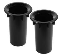 2 Pièces Tube D’évent de Basse 85×150mm pour Subwoofer Audio | Plastique Noir, Usage Scènes et Grandes Salles, Couverture Sonore Optimisée, Rendu Précis et Grave Puissant