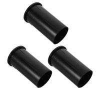 2 Pièces Tube de Port D'enceinte Bass Reflex 53×100mm | Plastique Noir, Usage pour Systèmes Audio et Rassemblements, Améliore la Diffusion des Ondes Sonores