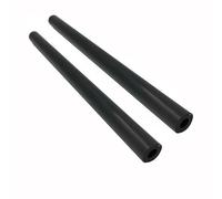 2 pièces Tube en Fiber de carbone longueur 500mm tuyau creux en Fiber de carbone 10X4mm/10x5mm/10x6.1mm/10x7mm/10x8.1mm/10x8.5mm/11x6mm/11x8mm/11x9mm(10x8.1x500mm)