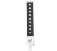 2 Pièces Tube LED 9w en Alliage D'aluminium pour Gel à Ongles | Double Source UV Led, Séchage Rapide, Faible Consommation, Dissipation Thermique, sans Scintillement