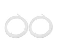 2 Pièces Tube Ptfe 1,75mm Blanc pour Imprimante 3d, Guide Filament | Faible Friction, Installation Facile, Alimentation Stable, Réduit les Bourrages, pour Hotend et Bowden