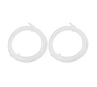 2 Pièces Tube Ptfe Alimentation de Filament, pour Imprimante 3d | Ptfe Blanc, Matériau sans Huile, Pratique et Simple à Installer, pour Guide à Distance
