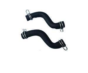 2 Pièces Tuyau D'entrée D'eau De Machine À Laver À Tambour Applicable Au Tuyau De La Boîte De Distribution S Tube Électrovanne En Caoutchouc N