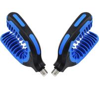 2 Pieces U Rest Butt Pod Rod Rest Carp Fishing Rod Holder Head Rest For All Types Of Fishing Rod (Blue)