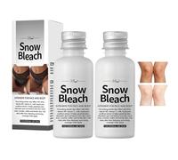 2 Pièces Underarm Whitening Cream, Crème Blanchissante Pour Les Parties Intimes, Crème Blanchissante, Crème éclaircissante pour Aisselles, Crème Décolorante Pour Les Zones Intimes pour Genoux