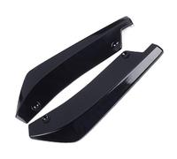 2 Pièces Universel Arrière Lèvre Diffuseur Séparateur Spoiler Auto Parechocs Accessoires Décoratifs Aileron Aile Autocollant Ailerons(Fiber)