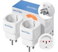 2 Pieces Usa Plug Adapter, Us Plug Adapter, Canada Plug Adapter, American Plug Adapter, Usa Type B To Usa/Canada/Mexico/Thailand Adapter