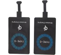 2 Pieces Usb C Wireless Receiver,Fast Type C Qi Wireless Charger Receiver Chip For Usb C Phones,Wireless Module With