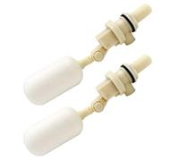 2 Pièces Vanne à Flotteur, Plastique Beige, Portable | Contrôle Automatique du Niveau D’eau, Arrêt Quand le Bol Est Plein, pour Ferme et Étable, Ovins