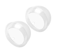 2 Pièces Vasque Murale en Acrylique Transparente, Aquarium Compact | Design Bulle Élégant, pour Petits Poissons Betta et Plantes Hydroponiques, Gain de Place au Mur