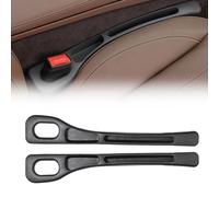 2 Pièces Vehicle-Mounted Gap Leak-Proof Filling Strip pour Ford Ranger T9 XL XLT XLT Wildtrak 2023 2024 +, Car Seat Gap Filler Organizer Accessoire Voiture Interieur,Bla-CK