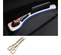 2 Pièces Vehicle Mounted Gap Leak Proof Filling Strip pour Mercedes Benz CLA Shooting Brake X117 I 2015-2019, Voiture Seat Gap Remplissage de Voiture Accessoires Intérieurs,Beige-