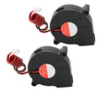 2 pièces ventilateur d'imprimante 3D ventilateur de refroidissement silencieux adapté pour Ender-3 pièce de rechange 50x50x15mm DC24V