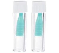 2 Pièces Ventouse pour Lentilles Rigides, Inséreur et Extracteur | Bouteille, Antidérapante, Facile à Transporter, Usage Maison et Voyage, pour Lentilles Rigides