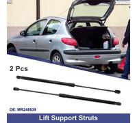 2 Pièces Vérins À Gaz De Support De Hayon Arrière No.Mr248939 Pour Mitsubishi Space pour Star 1998-2006 Noir