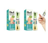 2 Pièces Vernis Amer Pour Les Ongles, Arrêtez De Vous Ronger Les Ongles, 10ml Vernis À Ongles Anti-morsure Stop Aux Ongles Rongés, Arrêtez La Solution De Morsure De L'ongle