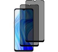 2 Pièces Verre Trempé Anti Espion avec Huawei Honor 8A / Huawei Y6 2019 - Anti Spy Film de Protection Dureté 9H, Privacy Film Protection Écran, 3D Vitre Protecteur Filtre Confidentialité