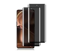 [2 Pièces] Verre Trempé Anti-Espion Compatible pour OPPO Reno 12 Pro - Anti Spy Film de Protection Dureté 9H, Privacy Film Protection Écran, [Anti-Rayures] 3D Vitre Protecteur Filtre Confidentialité