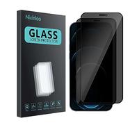 [2 pièces] Verre Trempé Anti Espion pour iPhone 12 Pro Max,[Anti-Peeping],[Anti-Spy],[Dureté 9H],[Anti Rayures]Privacy Film Protection