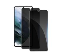 [2 Pièces] Verre Trempé Anti-Espion pour Samsung Galaxy S21, Protecteur D'écran de Confidentialité, 9H Dureté Film Protecteur Vitre, Anti-rayures, Anti-empreintes, Sans Bulles