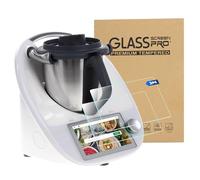 2 Pièces Verre Trempé Convient pour Vorwerk Thermomix TM6 Accessoires Thermomix tm6 Accessoires, Film de Protection à Fonction Tactile Claire, Film Hybride, Durable, Résistant Aux Rayures