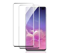 [2 Pièces] Verre Trempé Pour Samsung Galaxy S10 Plus Pouces, Film en Protection Écran, Dureté 9H Film Protecteur Vitre, Anti-rayures, Sans Bulles, Anti-empreintes, 3D Incurvé Couverture Complète