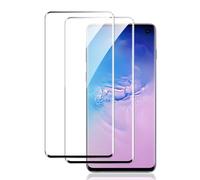 [2 Pièces] Verre Trempé Pour Samsung Galaxy S10 Pouces, Film en Protection Écran, Dureté 9H Film Protecteur Vitre, Anti-rayures, Sans Bulles, Anti-empreintes, 3D Incurvé Couverture Complète