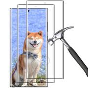 [2 Pièces] Verre Trempé pour Samsung Galaxy S22 Ultra 5G, 3D Couverture Complète Protection écran, Sans Bulles Verre Trempé, 9[554]