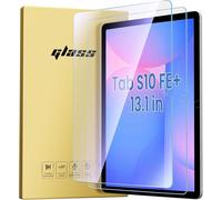 [2 Pièces Verre Trempé Pour Samsung Galaxy Tab S10 Fe Plus 13.1 Inch 2025,Film Protection Installer Facile/Haute Définition/Anti-Rayure/9h Dureté
