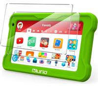 2 Pièces Verre Trempé Pour Tablette Enfant Kurio Gulli Connect 4 (7 Pouces),Hd Film Protection Écran,9h Dureté,Anti-Rayure,Sans Bulles,Ultra Clair[Z507]