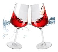 2 Pièces Verres À Vin Flottants Pour Piscine, 532 Ml Plastique Incassables, Plastique Verres Idéaux Pour Les Fêtes À La Piscine, Les Fêtes Dans Le Jardin, Les Festivals Et Les Pique-Niques