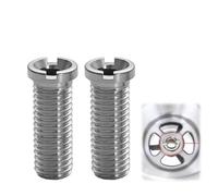 2 Pièces Vis Creuses Pour Éviers,Vis Creuse M12 x 25 mm en Acier Inoxydable,Vis Accessoires de Bouchon de Crépine de Panier D'Évier Pour Cuisine,Convient Pour Éviers de Cuisine et de bar,Évier à Tamis
