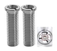 2 Pièces Vis Creuses Pour Éviers,Vis Creuse M12 x 35 mm en Acier Inoxydable,Vis Accessoires de Bouchon de Crépine de Panier D'Évier Pour Cuisine,Convient Pour Éviers de Cuisine et de bar,Évier à Tamis