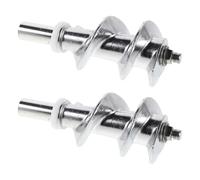 2 Pièces Vis de Hachoir à Viande Électrique 4,7x1,8 Pouces | Accessoire pour Hachoir, Configuration Spirale Fiable, Nettoyage Facile, Usage la Cuisine et Milieu Professionnel