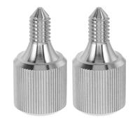 2 Pièces Vis Moletée de Rechange en Acier Inoxydable 4,5-7qt | Fixation Robuste pour Accessoires Cuisine, Compatible Robots Pâtissiers à Tête Inclinable, Usage Quotidien et Pâtisserie