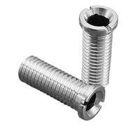 2 Pièces Vis pour Panier D'évier Acier Inoxydable, Vis Creuses Pour Éviers, Vis Creuse M12 x 30 mm, pour Valve de Vidange Evier de Cuisin