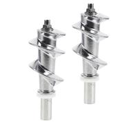 2 Pièces Vis sans Fin pour Hachoir à Viande Électrique, Métal | Configuration Spiralée Détachable, Résistance à L’usure Odeur, pour Bouchers, Traiteurs et Maison