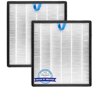 (2 Pièces) Vital 100s Remplacement Filtre Compatible avec le Levoit Purificateur d'air Vital 100S, Vital 100S H13 True Filter HEPA, Filtres en Carbone Activés 3-en-1, Remplacer #vital 100S-RF