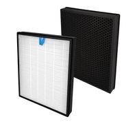 (2 pièces) Vital 200S Filtre de rechange pour purificateur d'air LEVOIT Vital 200S, LAP-V201S-WEU, filtre HEPA H13, filtres 3-en-1 au charbon actif Vital 200S-P, remplacement #Vital 200S-RF