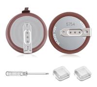 2 Pièces VL2020 Batterie de Rechange pour e Voiture 3V 20mAh 180°