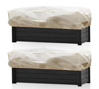 2 Pièces Voile D'hivernage,Voile Hivernage Plante Exterieur 100 x 45 x 40cm,Housse Hivernage Plante Exterieur,Housses de Protection pour Plantes,Toile Hivernage Plante Exterieur (100 x 45 x 40 cm)