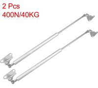 2 pièces voiture amortisseur à gaz ressort à gaz 400N/40KG ressort de compression charnière lève-porte universel tige de support hydraulique 20 pouces ton argent