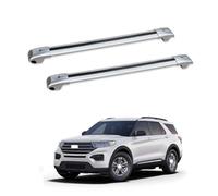 2 Pièces Voiture Barres De Toit, pour Ford Explorer 2020-2023 Galeries de Toit de Voyage Barre Transversale de Galerie de Toit Auto Accessoires,B