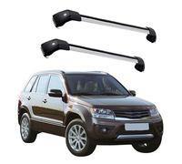 2 pièces Voiture Barres de Toit pour Suzuki Grand Vitara 2005 2006-2018 2019 2020, Barres Transversales De Galerie de Toit de Voiture Rails Rack Porte-Bagages Accessoires,A