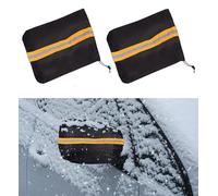 2 Pièces Voiture Côté Miroir Neige, Housse par Temps Froid, Protection Latéral Rétroviseur, Couverture de Vue Arrière Extérieure