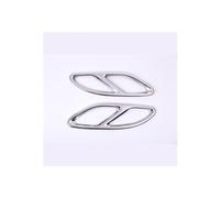 2 Pièces Voiture Gorge Arrière Tuyau D'échappement Silencieux Conseils Couverture Garniture Autocollant Pour Mercedes Pour Benz Classe C B180 GLC QAQMHVCVB