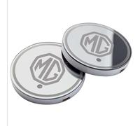 2 Pièces Voiture Porte-gobelet Tapis Auto, pour MG MG4 EV Hatchback 2022 2023 Antidérapants Anti-Poussière Tapis Tasse Console Centrale Dessous de Verre