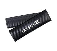 2 pièces Voiture Protège Ceinture de Sécurité,pour Niss-an 350z Fibre Carbone ProtéGer Doux Confort Protect Épaulières Cou Style IntéRieur Accessoires